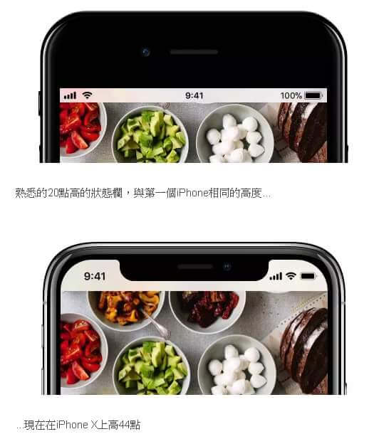 iPhoneX的螢幕設定