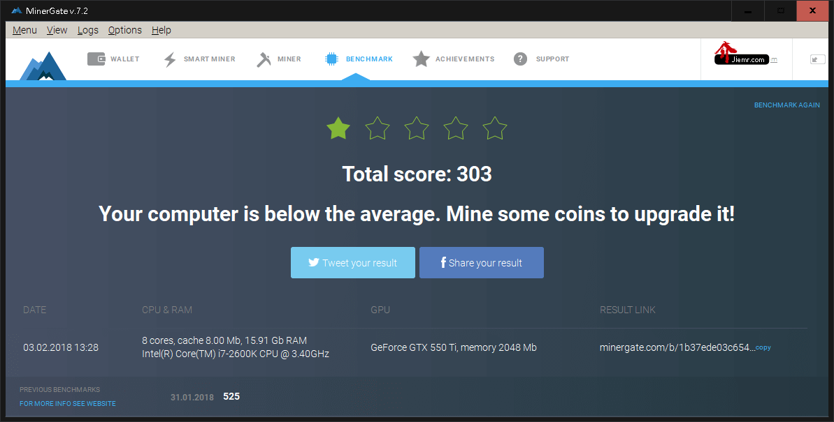 MinerGate挖礦教學