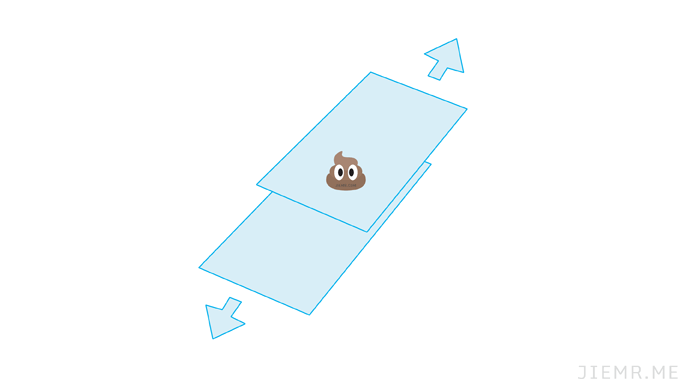 如何用一張衛生紙擦大便