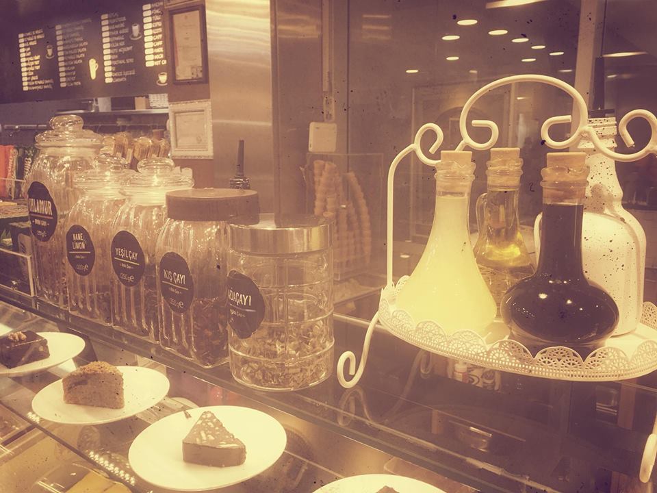 土耳其機場的咖啡廳