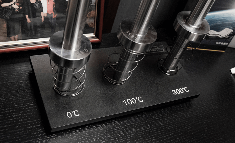 彈簧經過高溫加工後