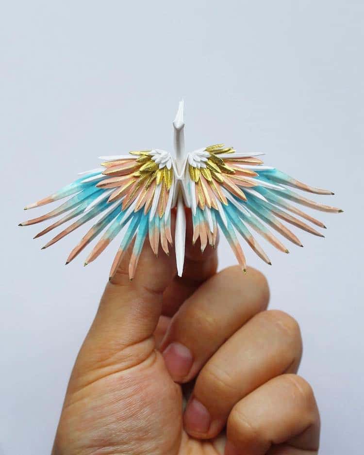 摺日本紙鶴Paper_crane_09