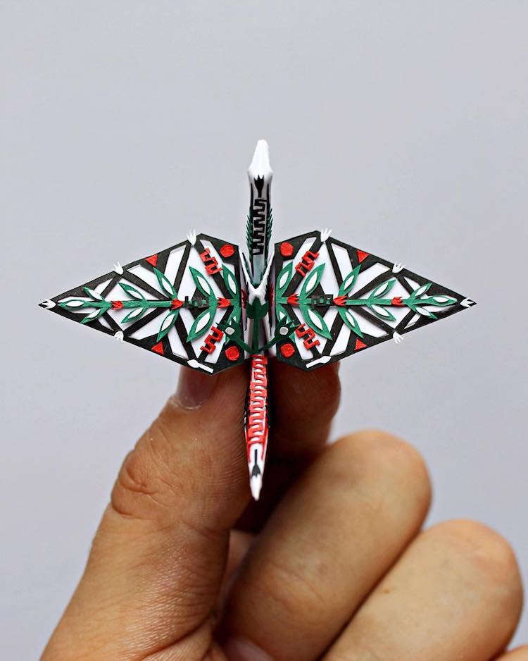摺日本紙鶴Paper_crane_07
