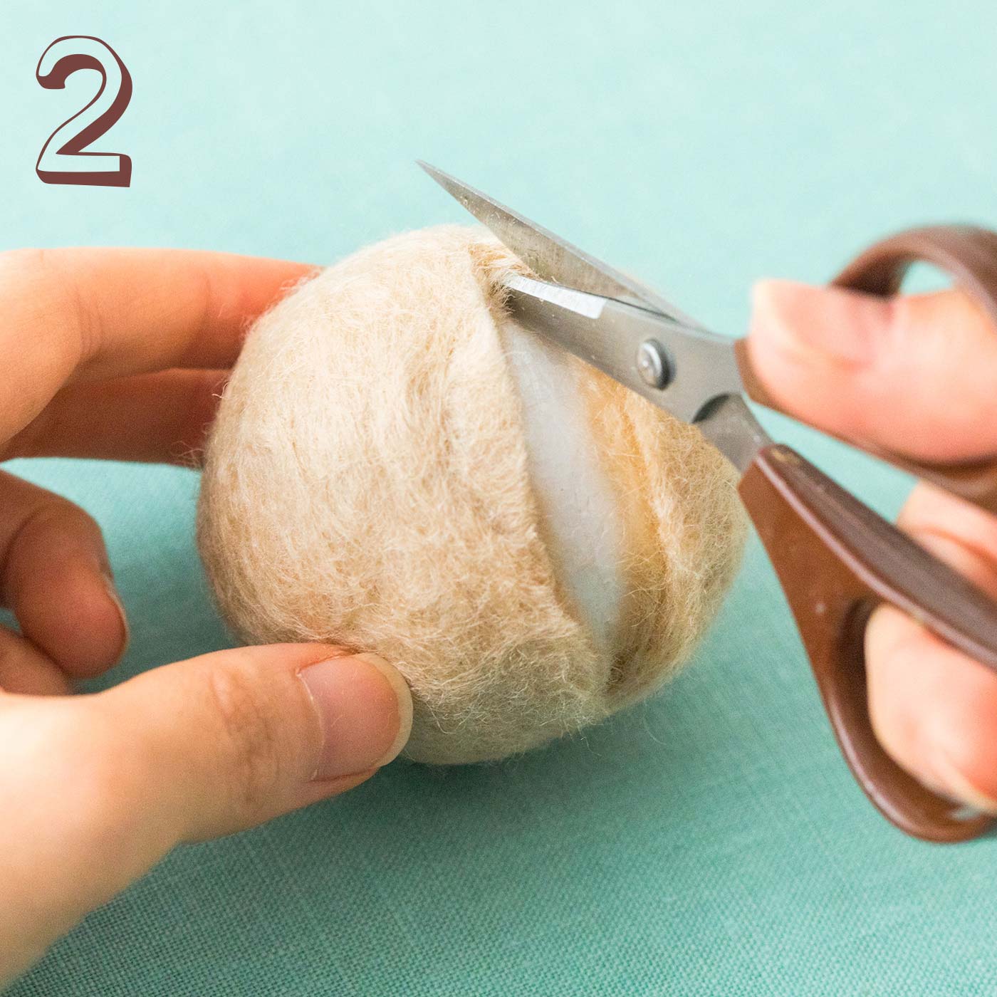 羊毛氈錢包教學