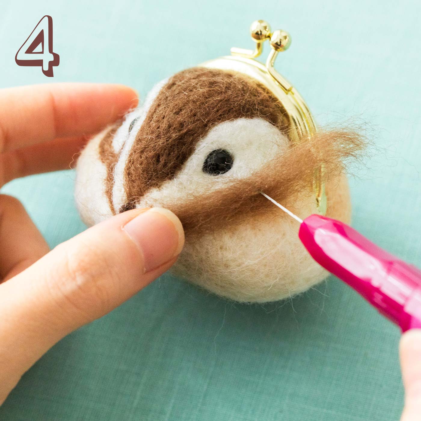 羊毛氈錢包製作