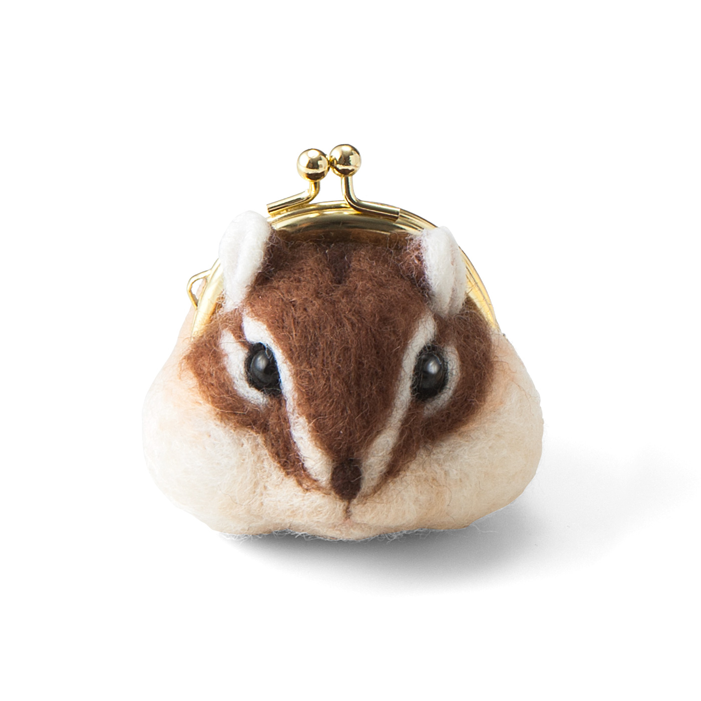 羊毛氈錢包花栗鼠