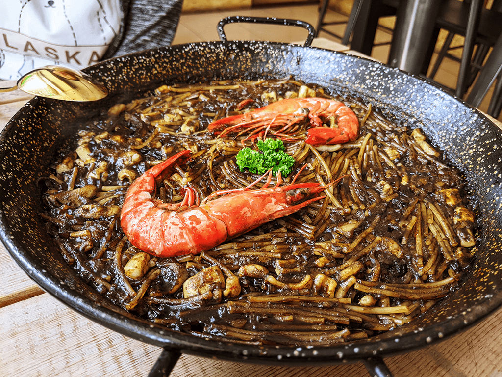 西班牙墨魚燉義大利麵